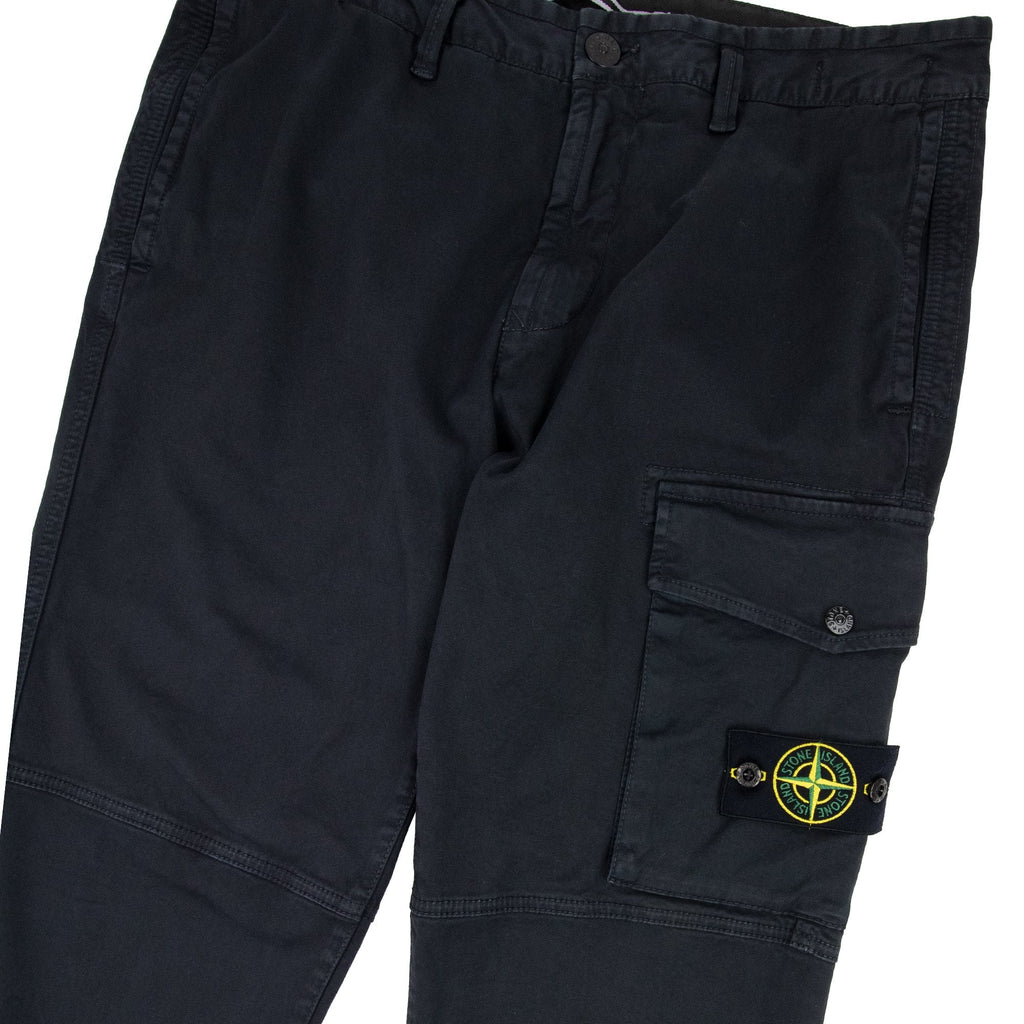 Stone Island Pocket Cargo Trousers Navy V0120