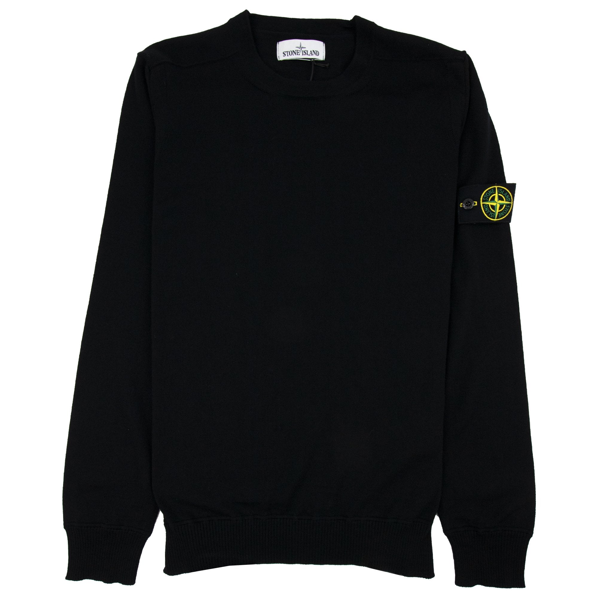 Stone Island 526c4 Knitted Sweatshirt Black V0029 | ONU – Onu