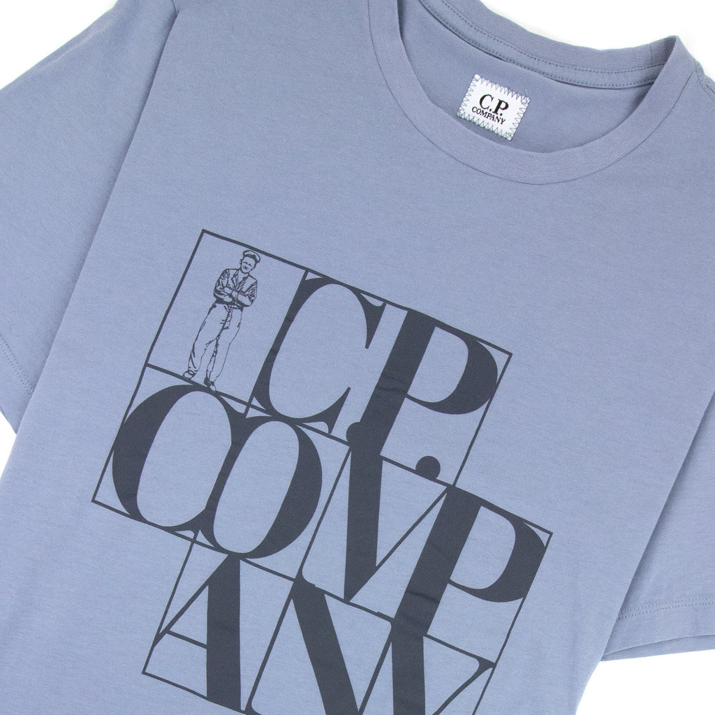 C.P. Company C.P Block Man T-Shirt Lilac