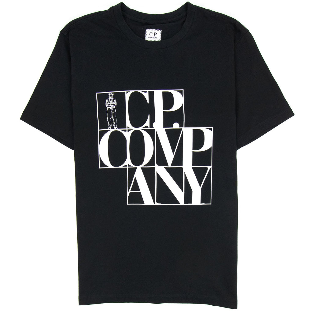 C.P. Company C.P Block Man T-Shirt Black 999