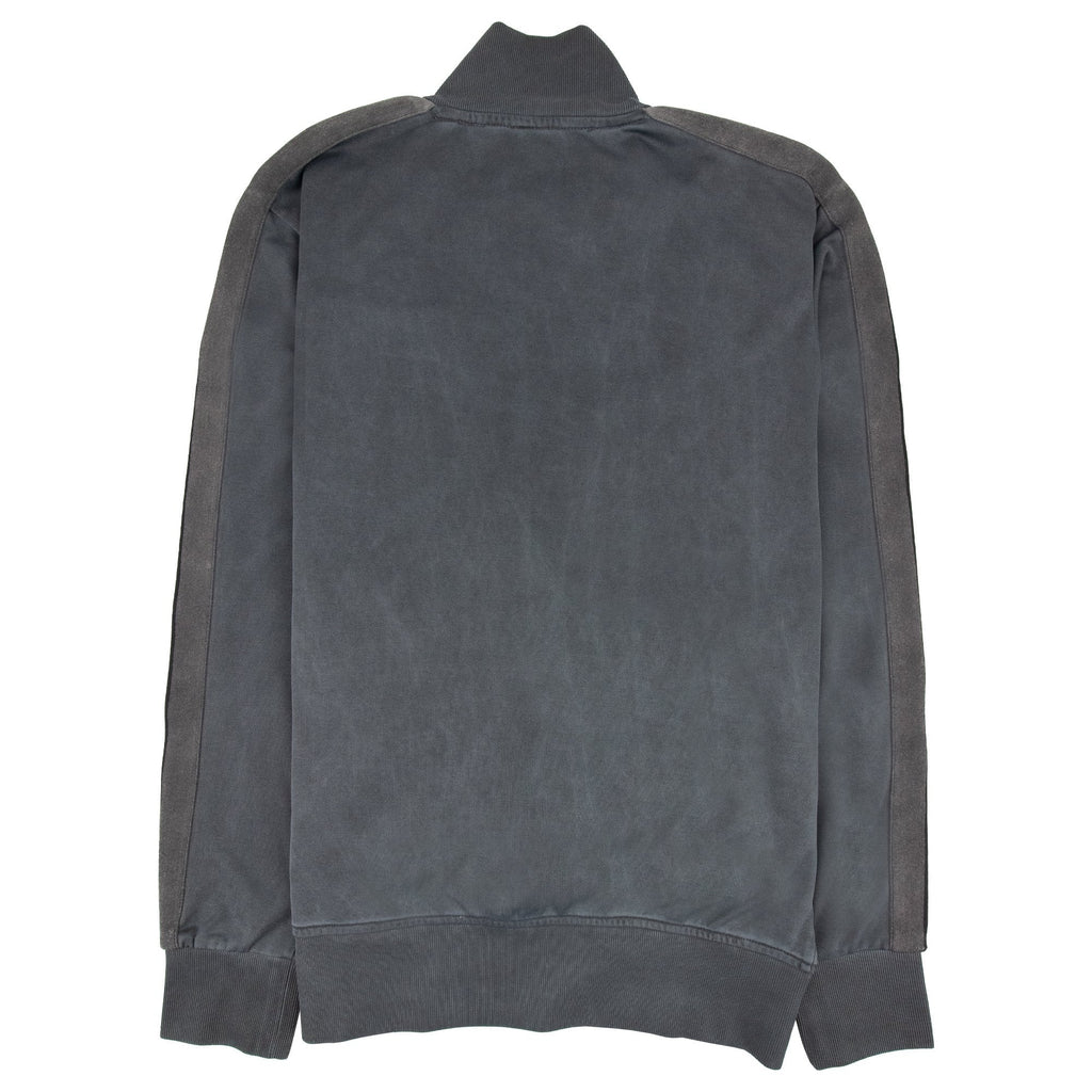 Palm Angels Garment Dyed Track Jacket Dark Grey