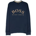 Hugo Boss Salbo Crew Sweatshirt Navy/gold