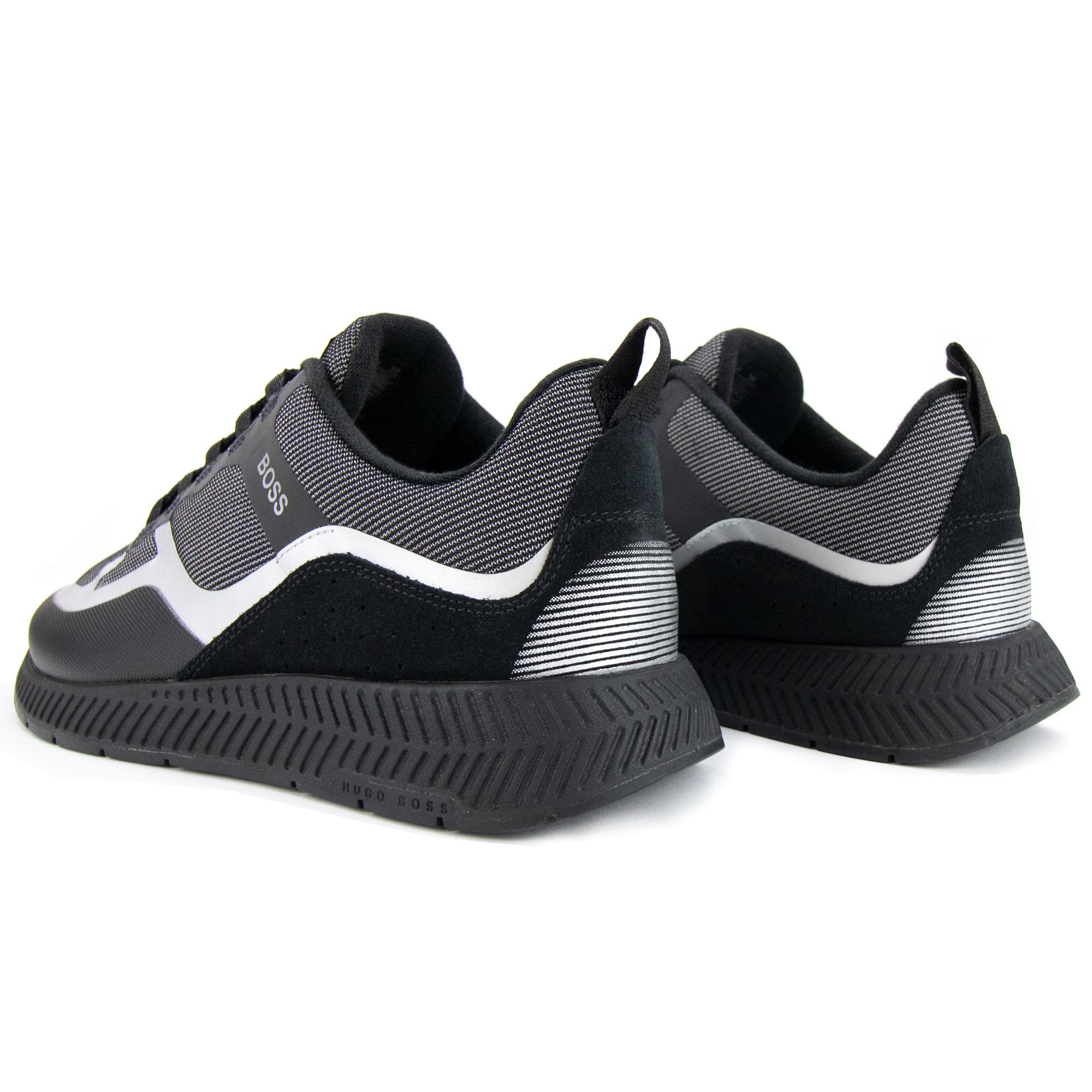 Hugo Boss Titanium Mesh Runner Black
