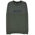 Hugo Boss Tracksuit Sweatshirt Front Logo Dark Green