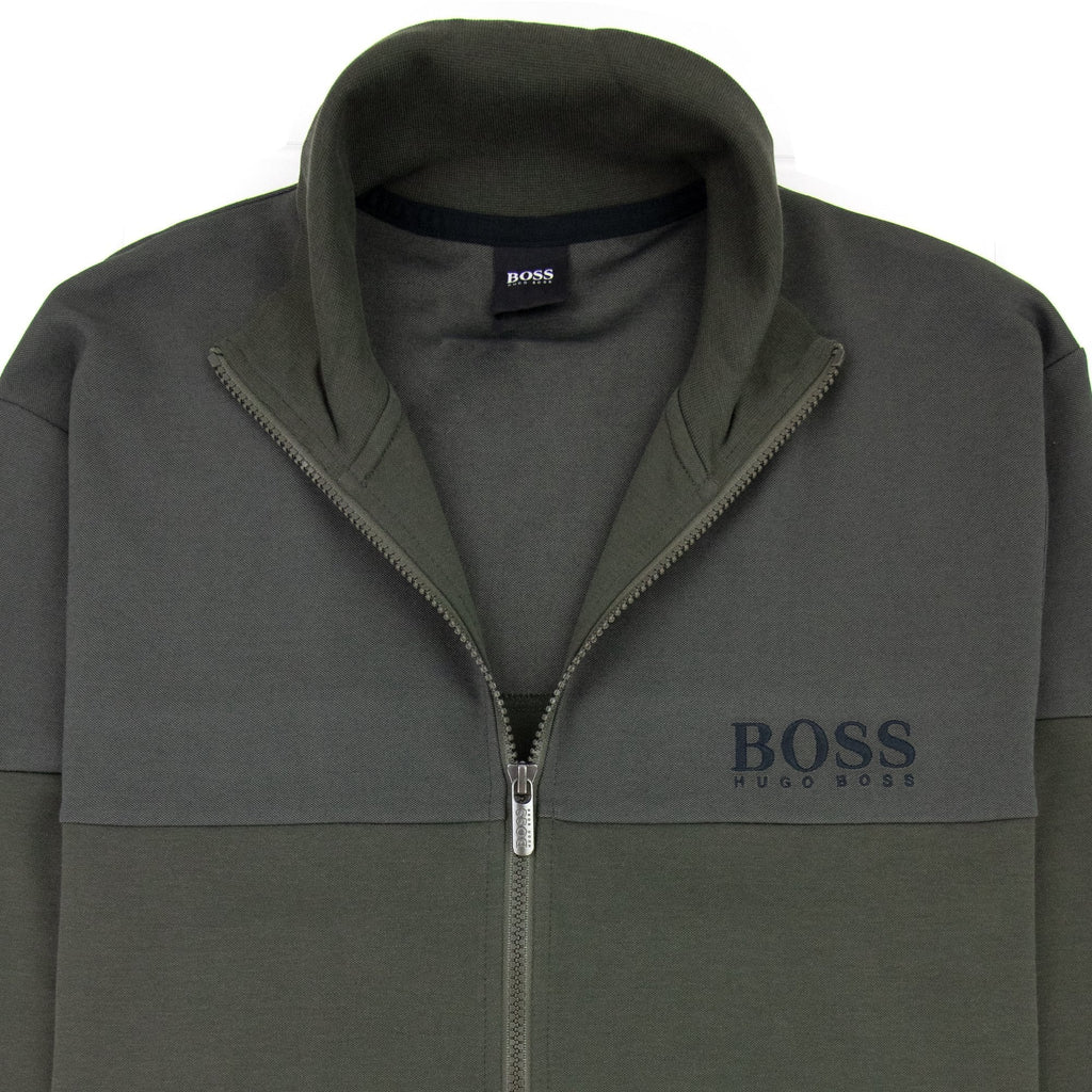 Hugo Boss Tracksuit Jacket Dark Green
