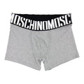 Moschino Underwear Logo Print Stretch Cotton Trunks Grey