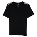 Moschino Underwear Shoulder Black Tape T-shirt Black