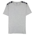 Moschino Underwear Shoulder Black Tape T-shirt Grey