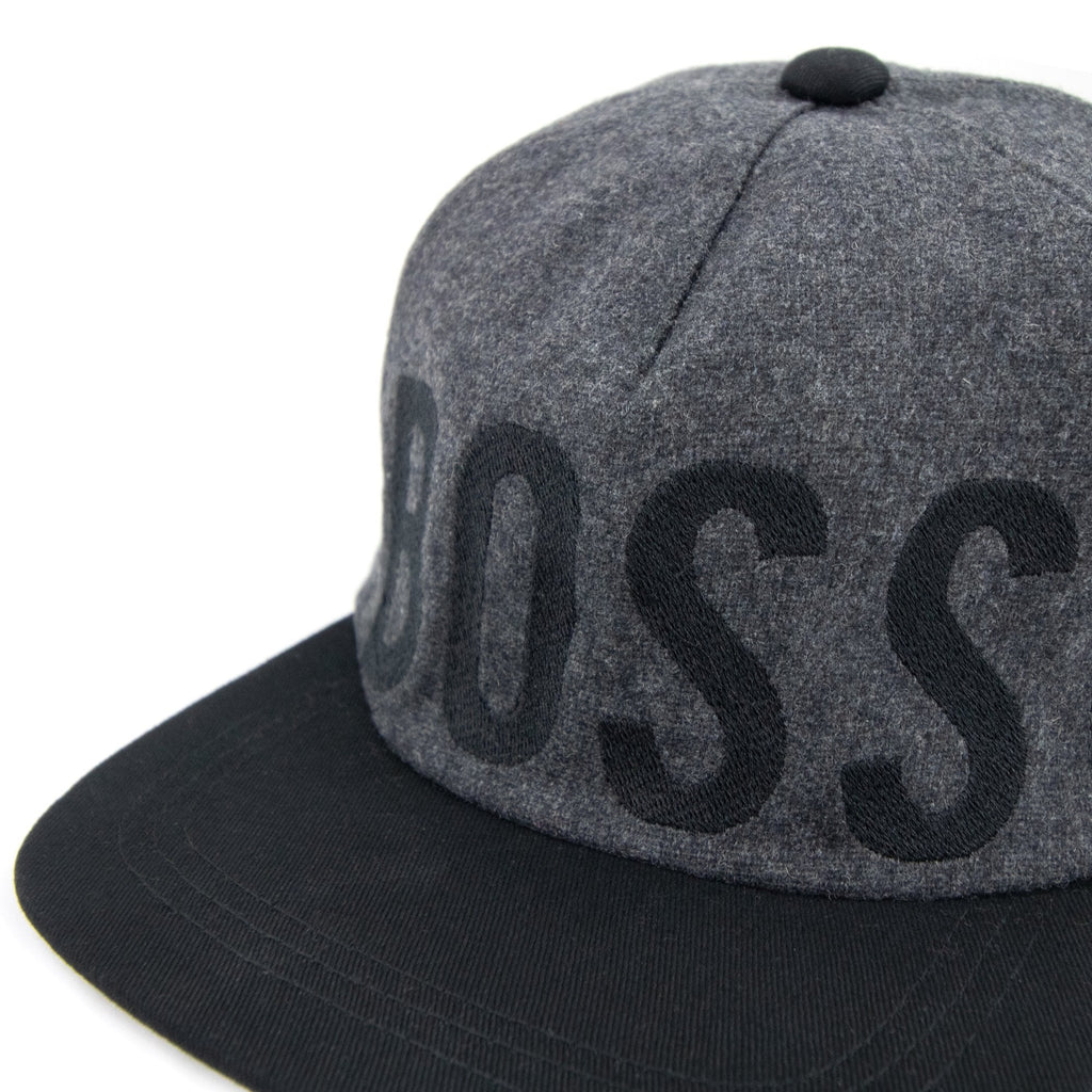 Hugo Boss Kids Front Logo Ball Cap Dark Grey