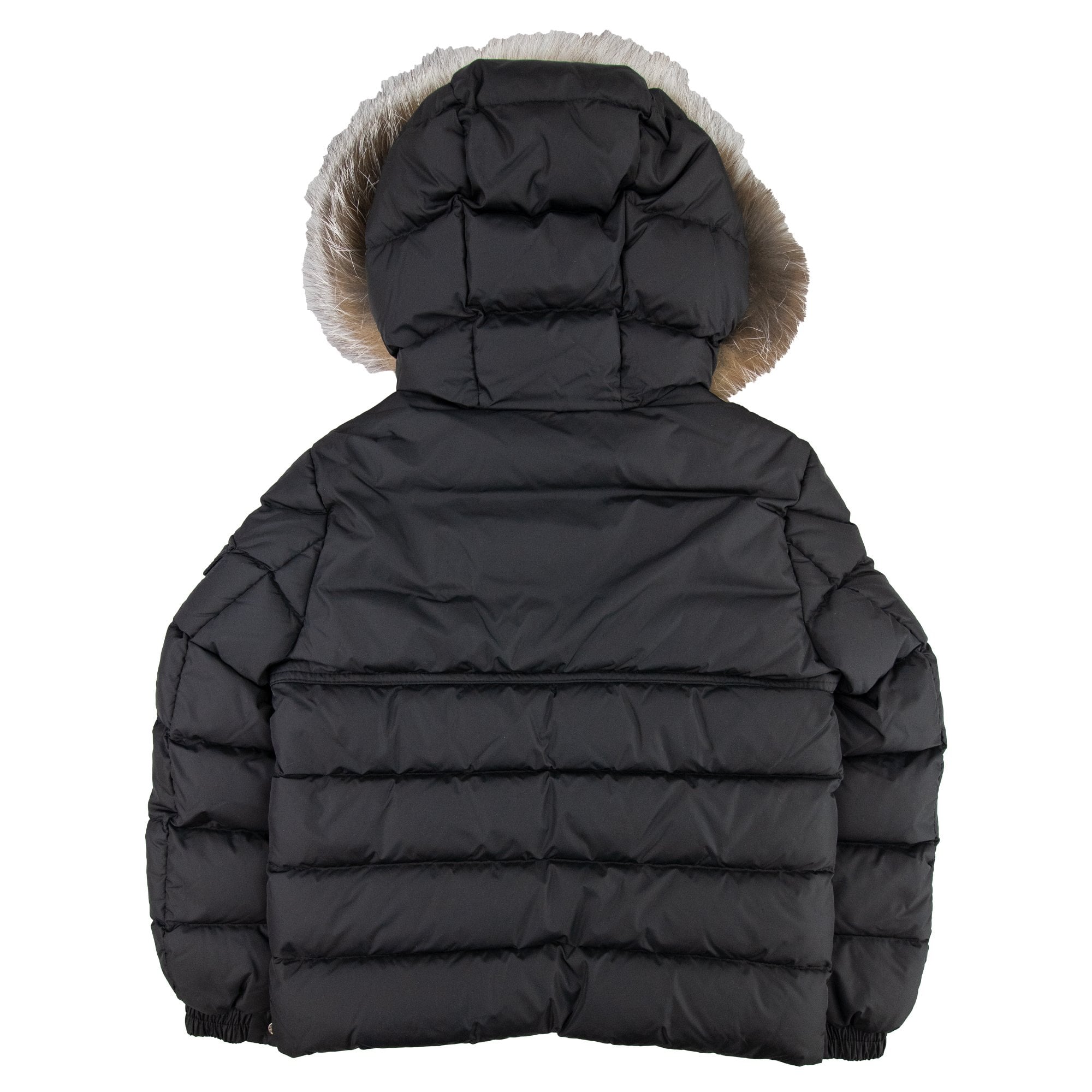Buy Moncler Junior New Byron Fur Coat in black | ONU – Onu