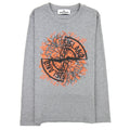 Stone Island Junior Nature T Shirt Grey V0m64