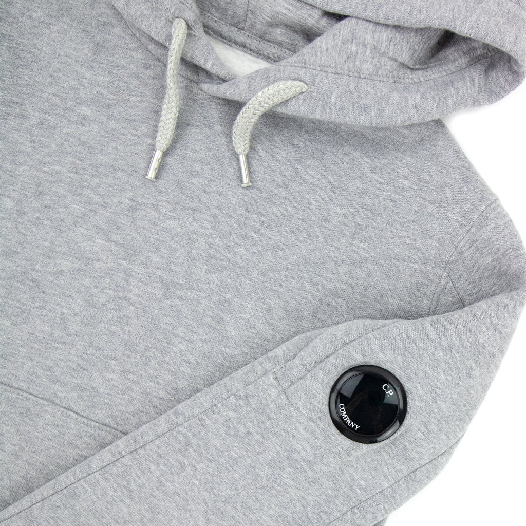 Cp Company Undersixteen Arm Lens Hoodied Sweatshirt Grey M93