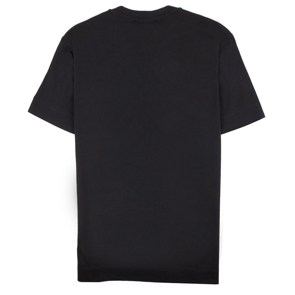 Emporio Armani Signature Logo T Shirt Black 999