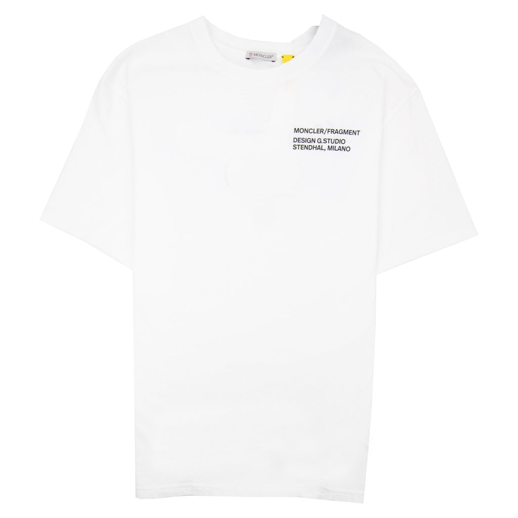 Moncler Fragment Tshirt White