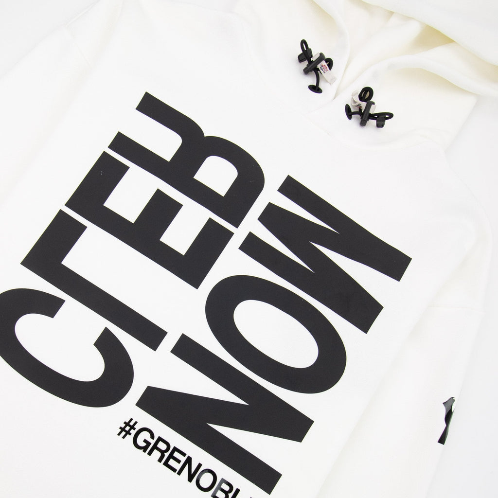 Moncler #moncler Grenoble Pullover Hoody White