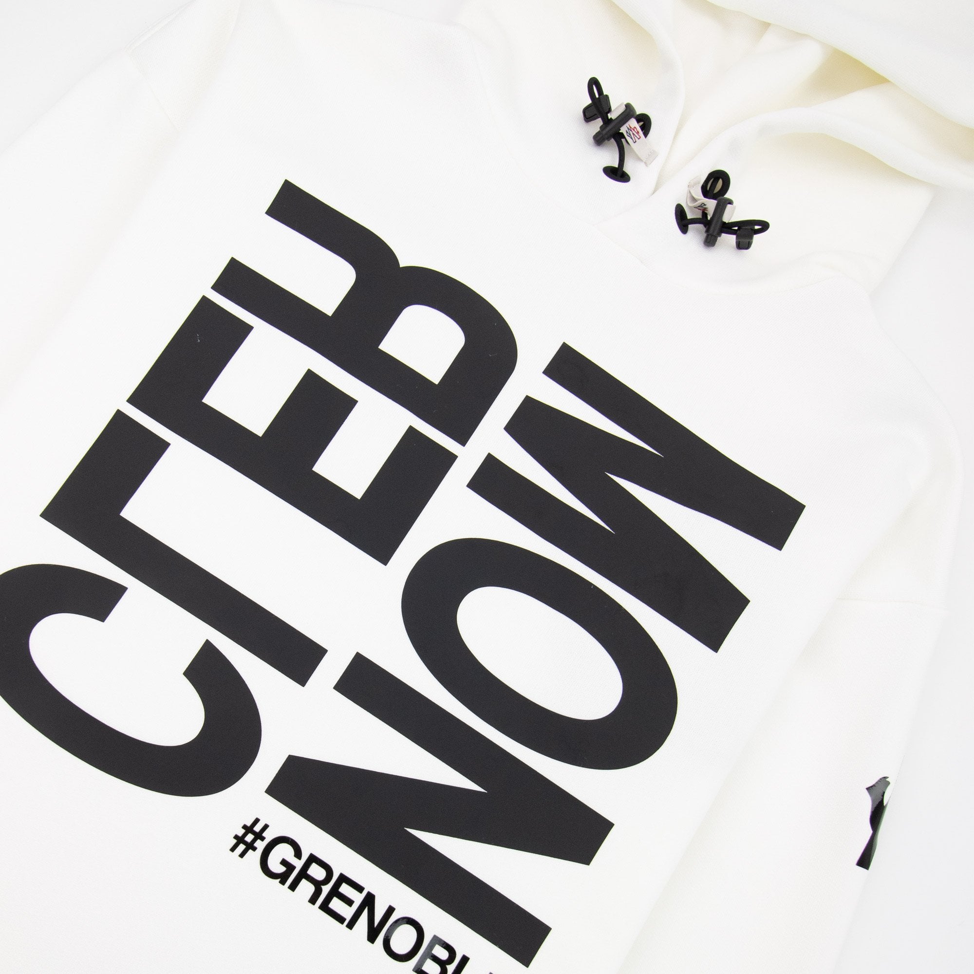 Moncler #moncler Grenoble Pullover Hoody White