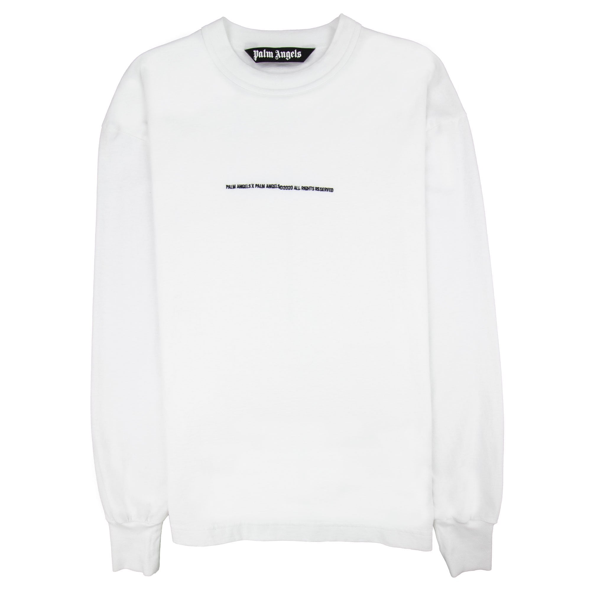 Palm Angels PXP Tonal L/s T Shirt White