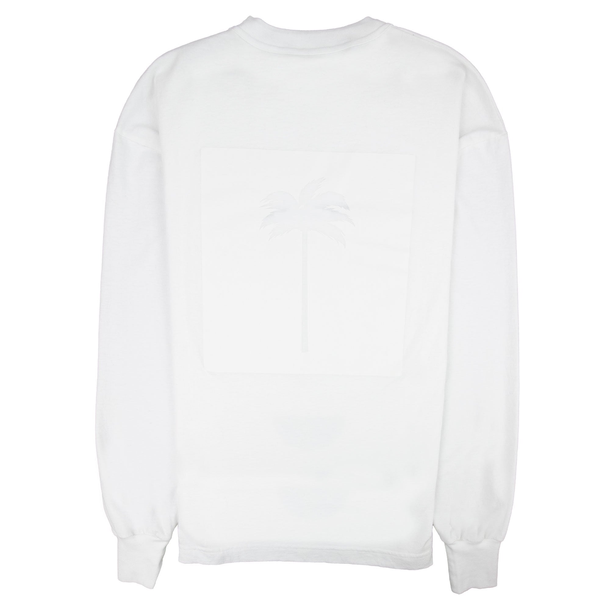 Palm Angels PXP Tonal L/s T Shirt White
