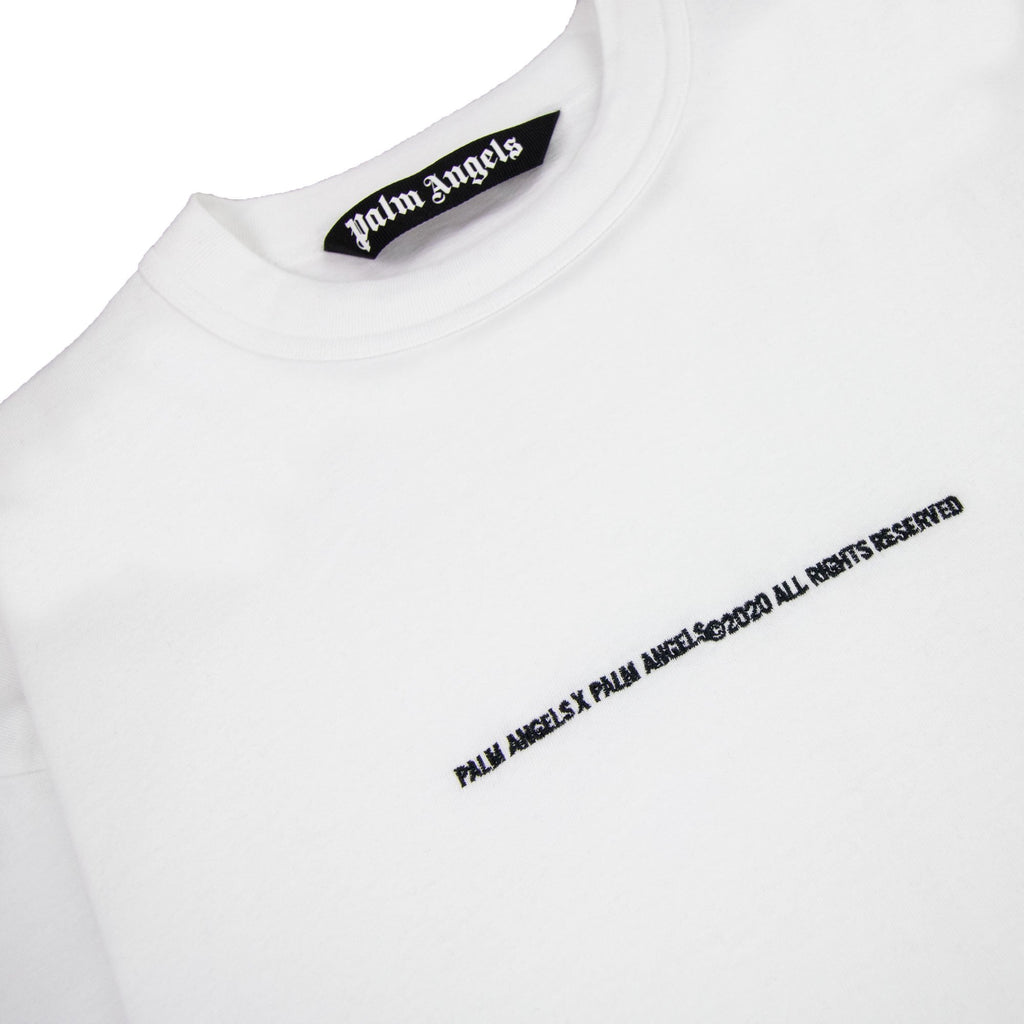 Palm Angels PXP Tonal L/s T Shirt White