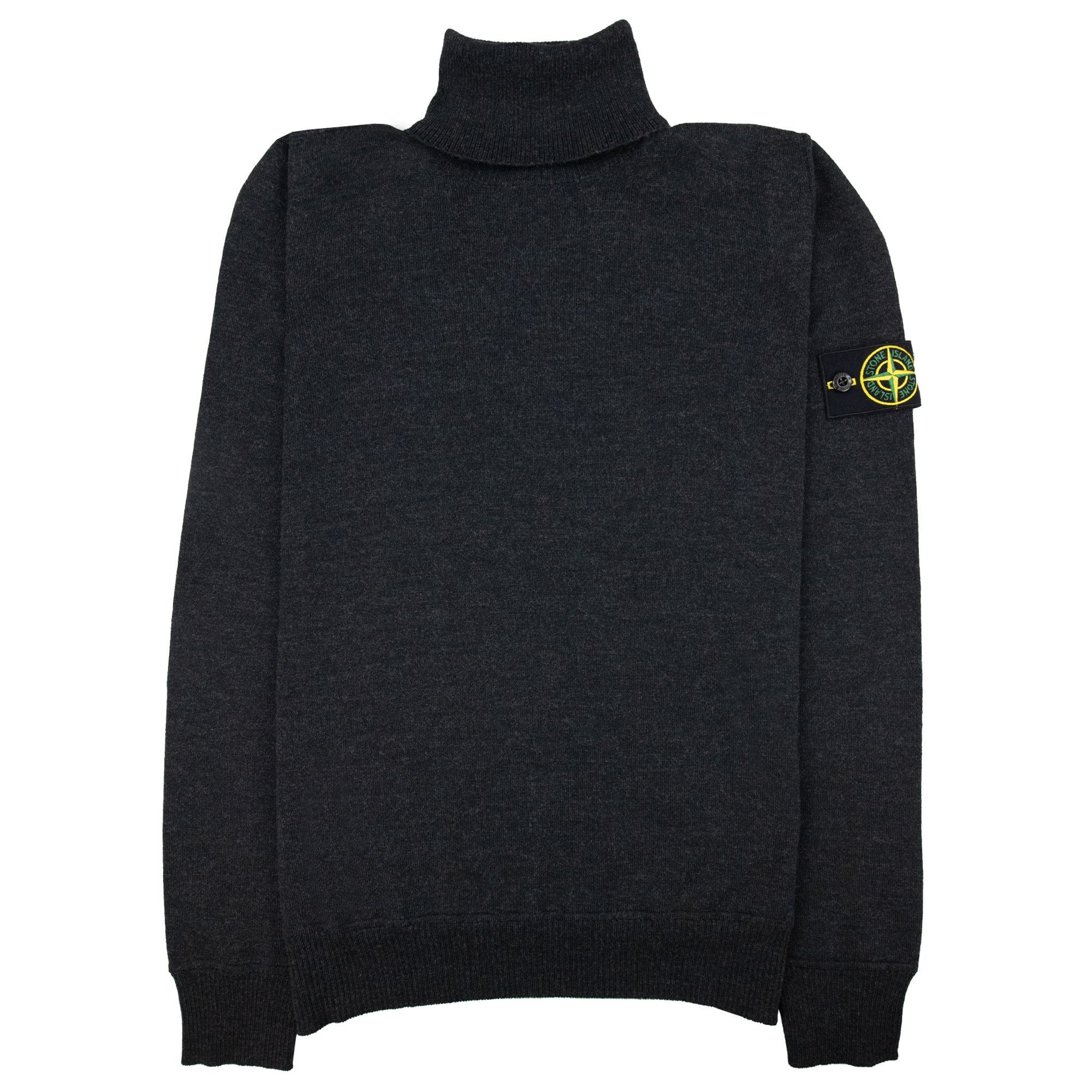 Stone Island 528c4 Rollneck Jumper Dark Grey V0065
