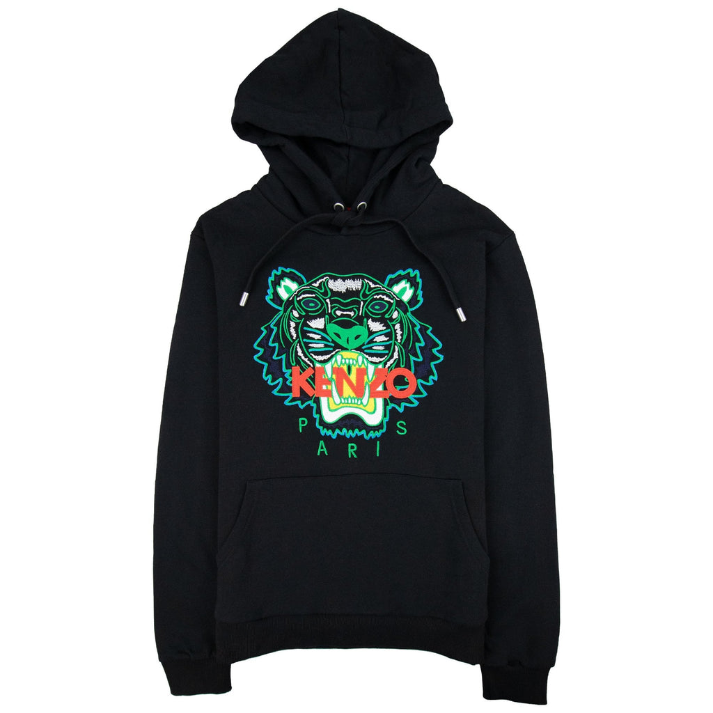 Kenzo Tiger Hooded Sweatshirt Black