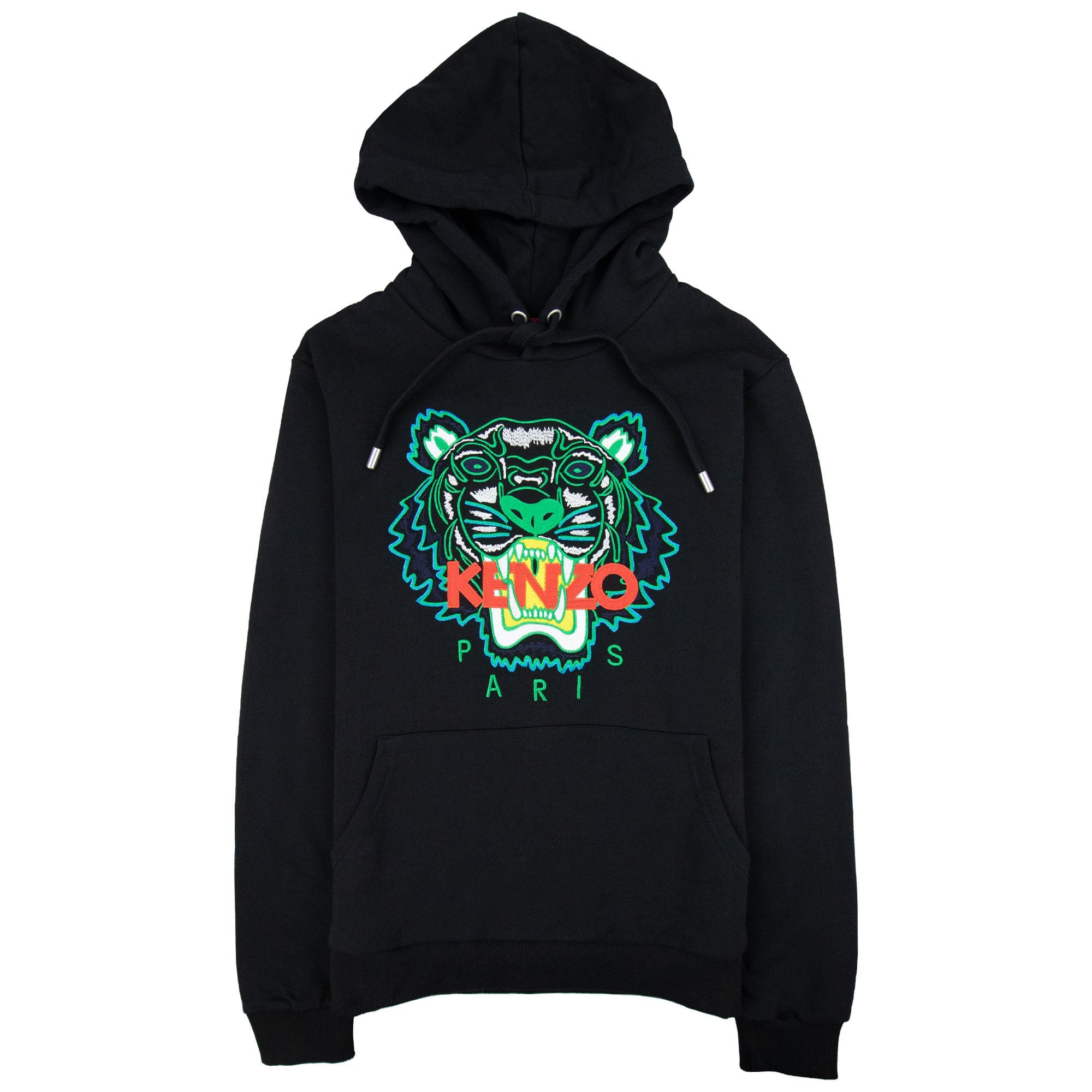 Kenzo Tiger Hooded Sweatshirt Black