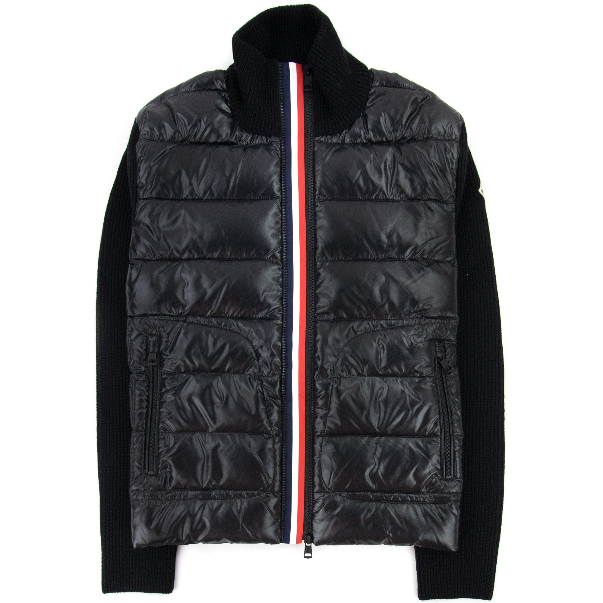Moncler Maglione Tricot Card Cardigan Black | ONU – Onu