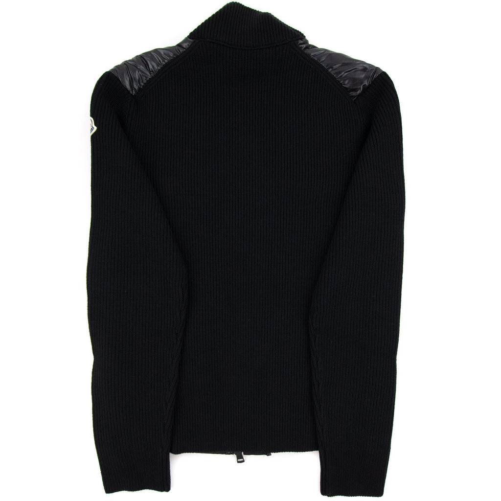 Moncler Maglione Tricot Card Cardigan Black