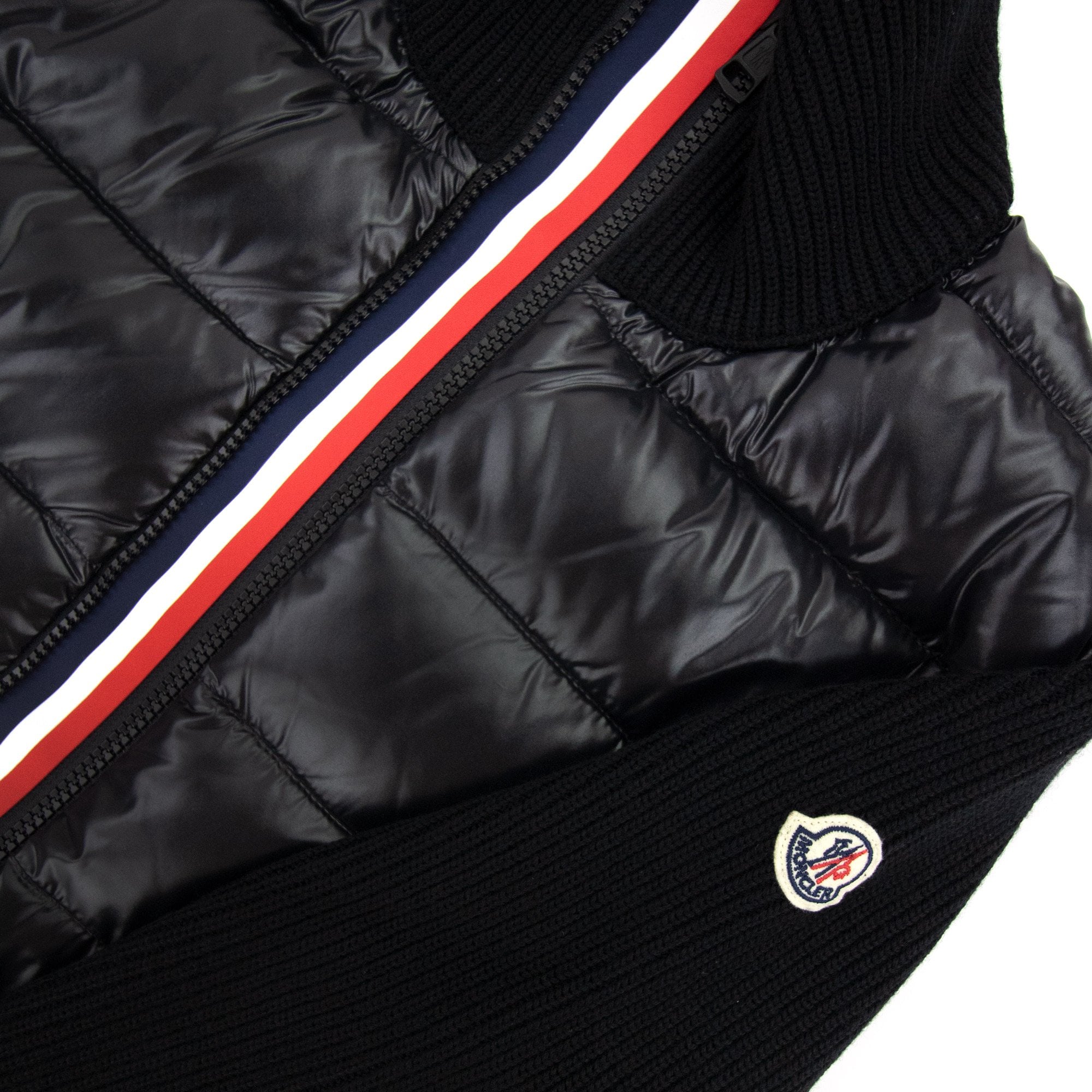 Moncler Maglione Tricot Card Cardigan Black