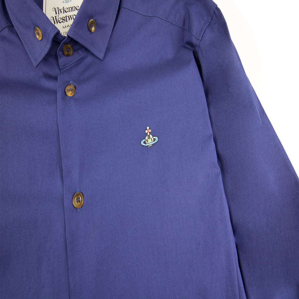 Vivienne Westwood Button Down Slim Blue