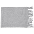 Love Moschino Sciarpa Knitted Logo Scarf Light Grey