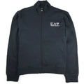 Ea7 Logo Funnel Neck Sweatshirt Dark Blue