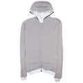 Fendi Reversible Ff Logo Zip Up Hoody Marin Blue
