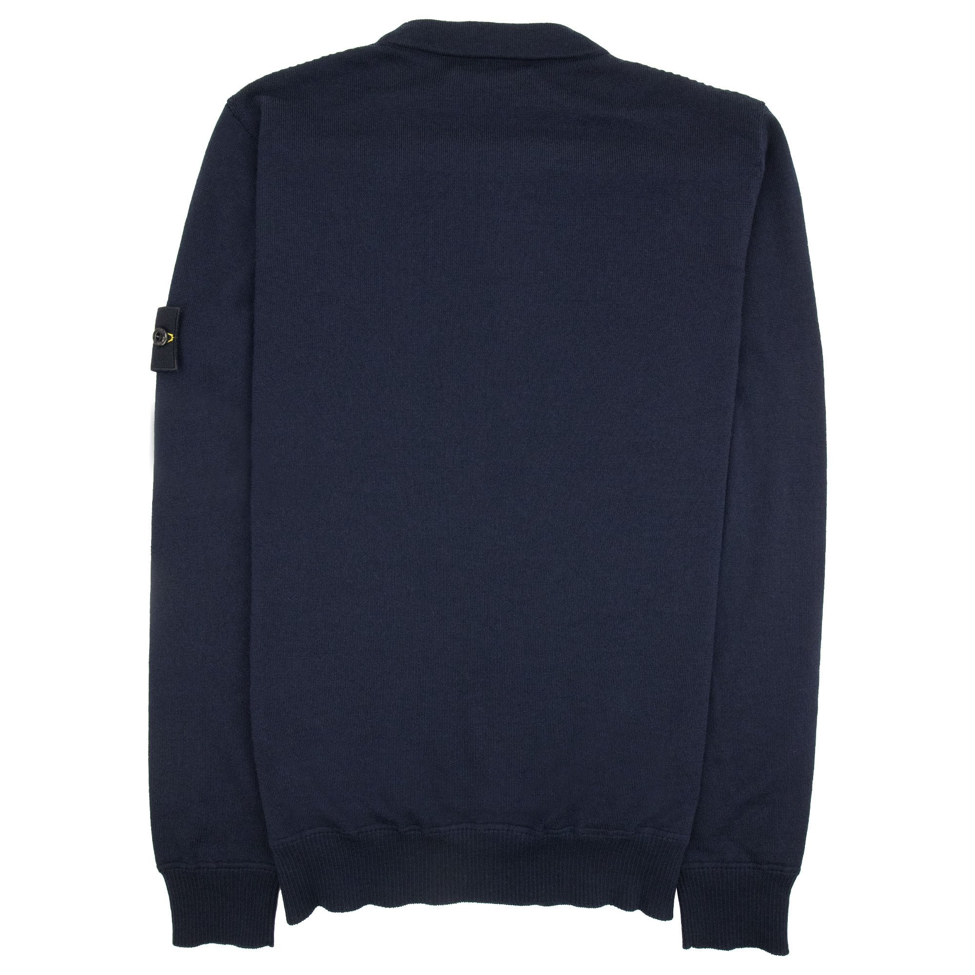 Stone Island 526c4 Knitted Sweatshirt Navy V0020