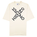 Kenzo X Sport Logo T Shirt Cream