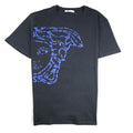 Versace Collection Rubber Medusa T-shirt Navy
