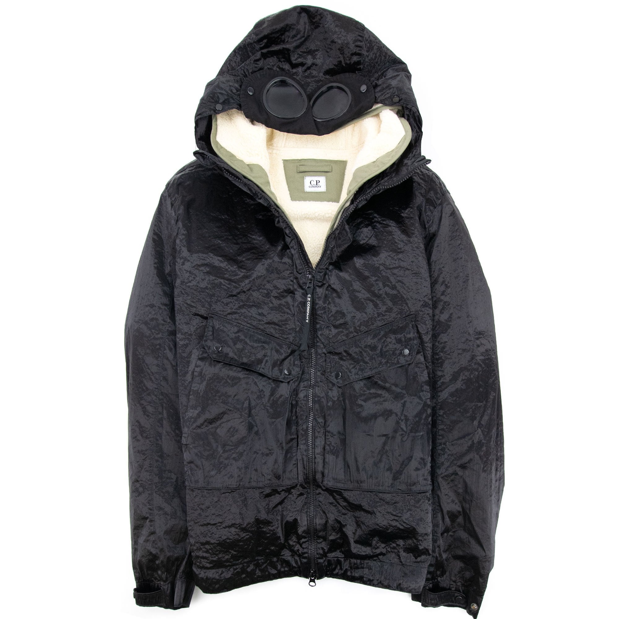 CP Company Kan-d Garment Dyed Jacket Black 999