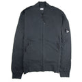 Cp Company Funnel Neck Watch-viewer Lens Zip Up Sweatshirt Black 392