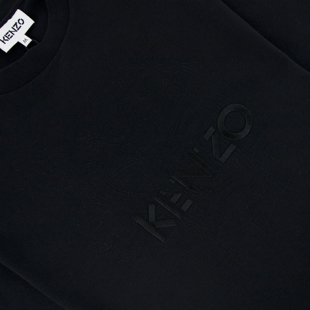 Kenzo Embossed Logo Tiger T Shirt Black 99