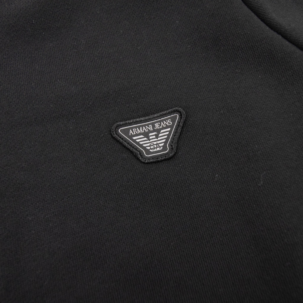 Armani Jeans Eagle Logo Bomber Jacket Black