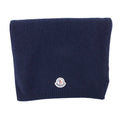 Moncler Front Logo Patch Scarf Navy 778