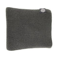 Stone Island Ribbed Wool Patch Logo Scarf Khaki V0054