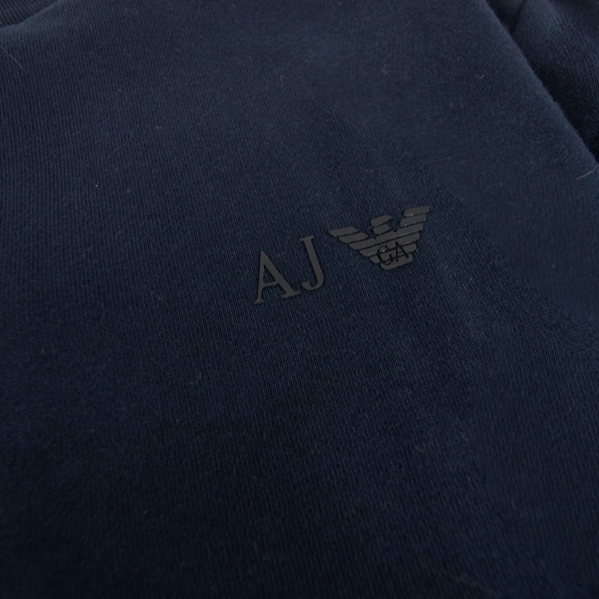 Armani Jeans Sweat Rubber Logo Navy SA30