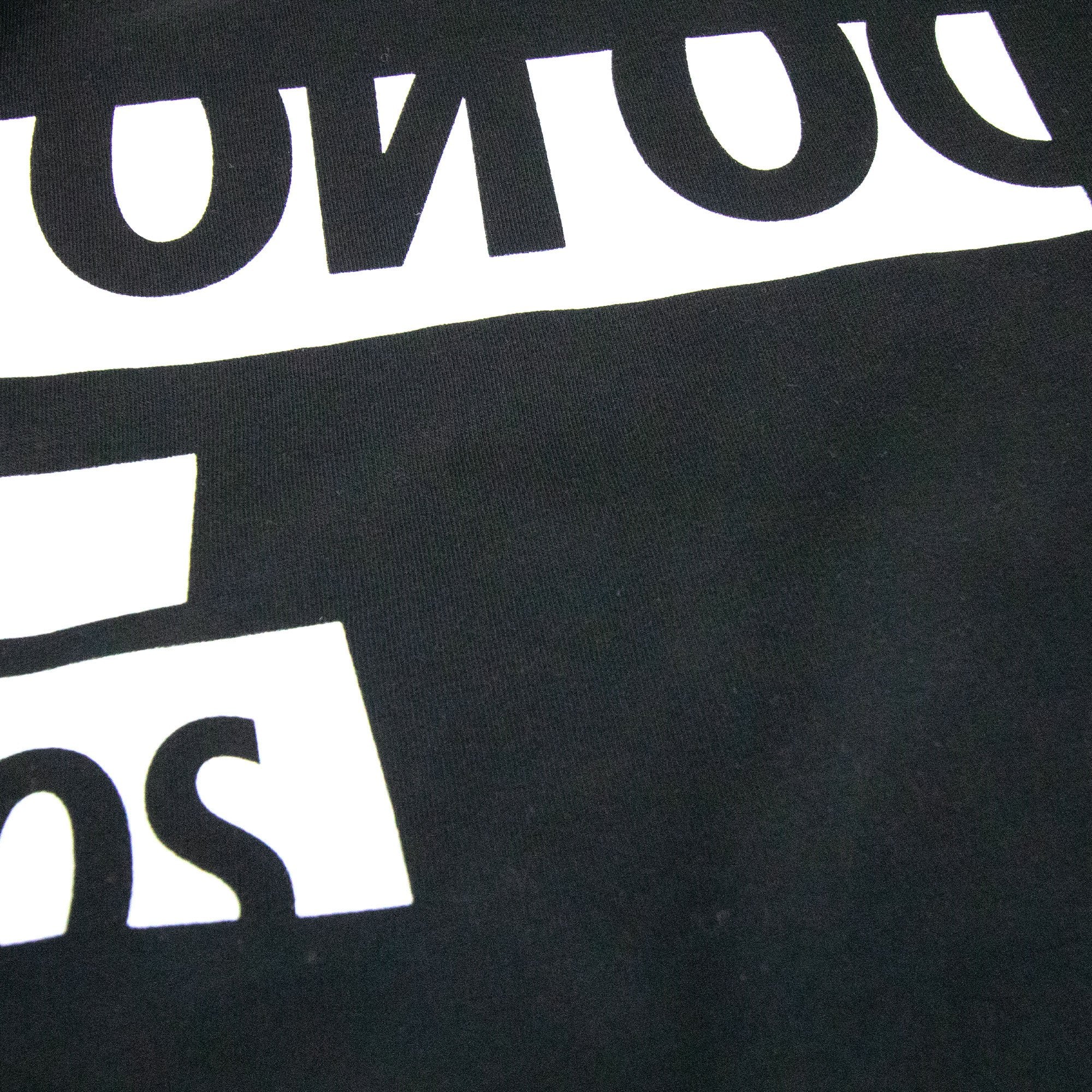Alexander Mcqueen Chaos Logo Print L/s T Shirt Black SA30