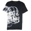 Alexander Mcqueen Skull Print Logo T Shirt Black SA30