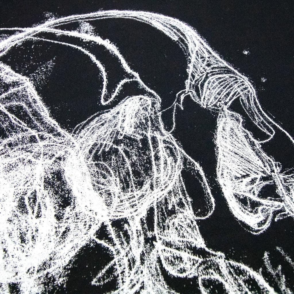 Alexander Mcqueen Skull Print Logo T Shirt Black SA30