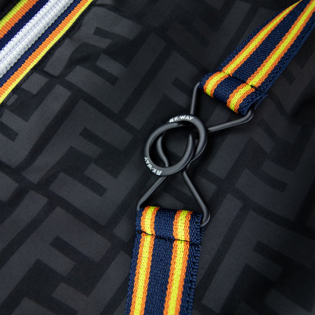 Fendi K Way Reversible Windbreaker Jacket Black/Blue