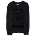 Moschino Kids Embroidered Bear Sweatshirt Black 60100