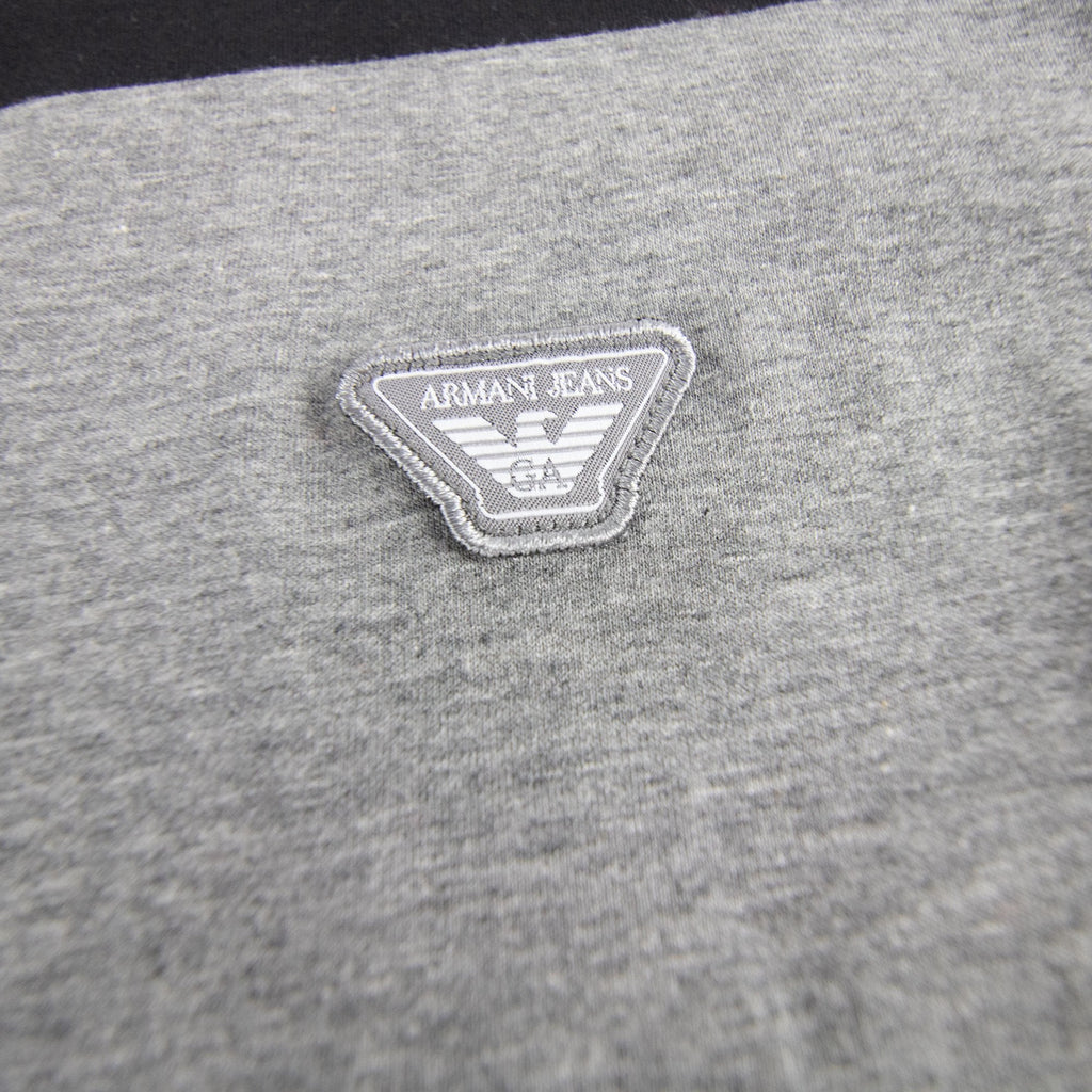 Armani Jeans Eagle Logo Metal Studs Shirt Black