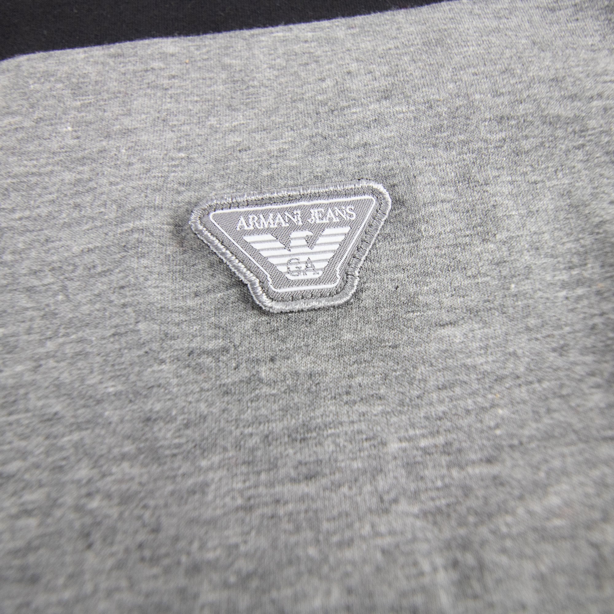 Armani Jeans Eagle Logo Metal Studs Shirt Black